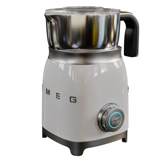 Highly detailed Blender 3D model of a modern kitchen blender with vivid texture and realistic lighting, available in .blend format.