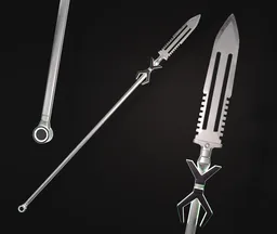Scifi spear