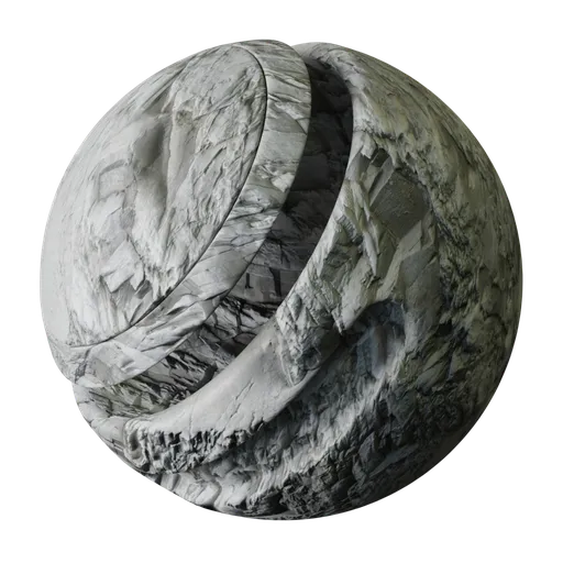 Jagged Grey Rock
