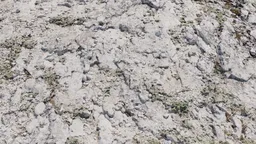 Detailed 3D limestone texture for realistic landscaping in Blender modeling.