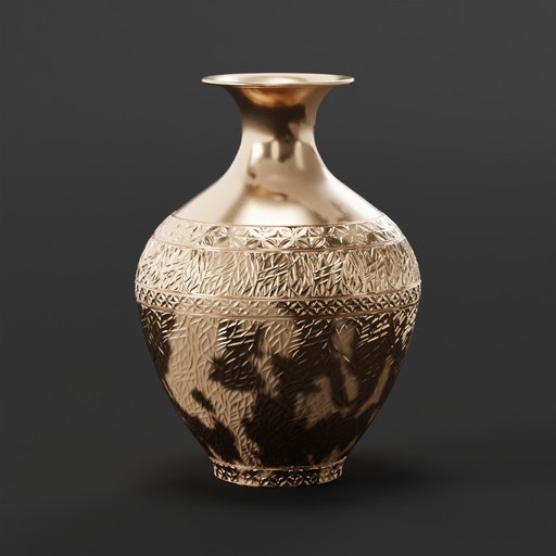 Metal vase