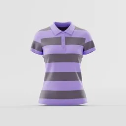 Women's Polo Shirt Mockup