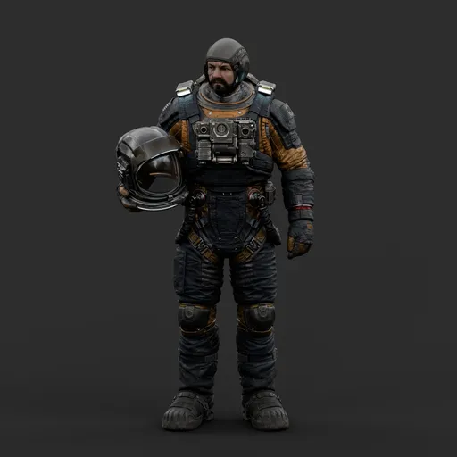 Astronaut Posed