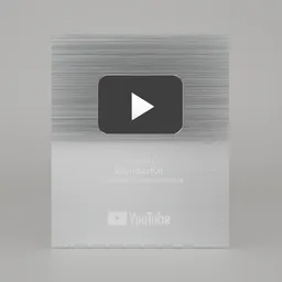 Youtube Silver Play Button