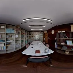 Library Interior HDRI