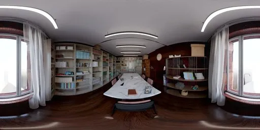 Library Interior HDRI