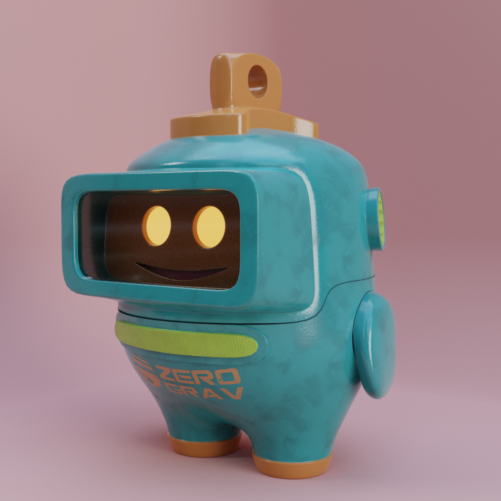 blenderkit-download-the-free-cute-robot-model