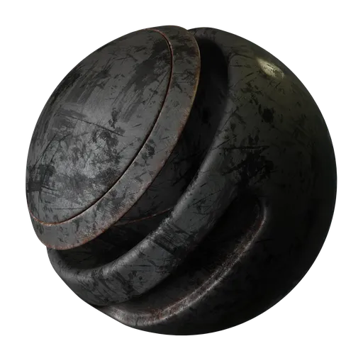 Worn Grey Metal