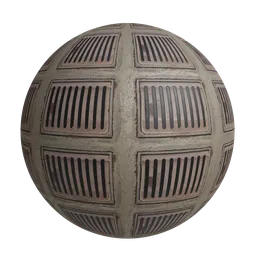 Metal drain grates