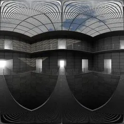 Concrete Prison - Dark HDRi