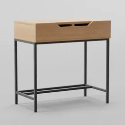 Industrial Storage Mini Desk 76x40x76