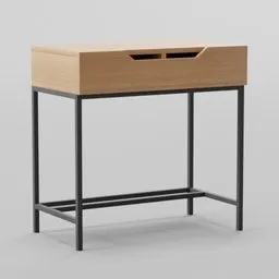 Industrial Compact Bar Desk