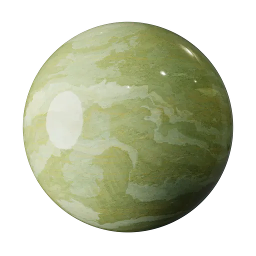 4K Photorealistic polished travertine limestone texture for architectural visuals in Blender 3D with reflective surface.