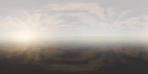 Real Overcast Ocean HDRI