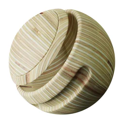 High-quality PBR Plexwood texture for 3D modeling in Blender and other applications.