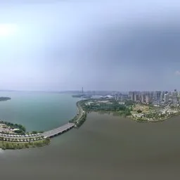 Highsky lake sunshine