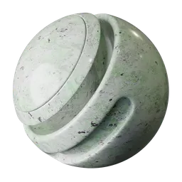 Green marble