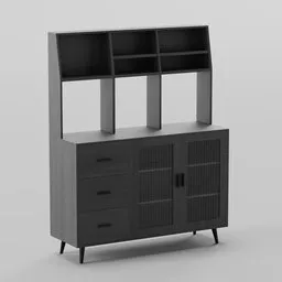 Jennylee 59.6'' Kitchen Pantry