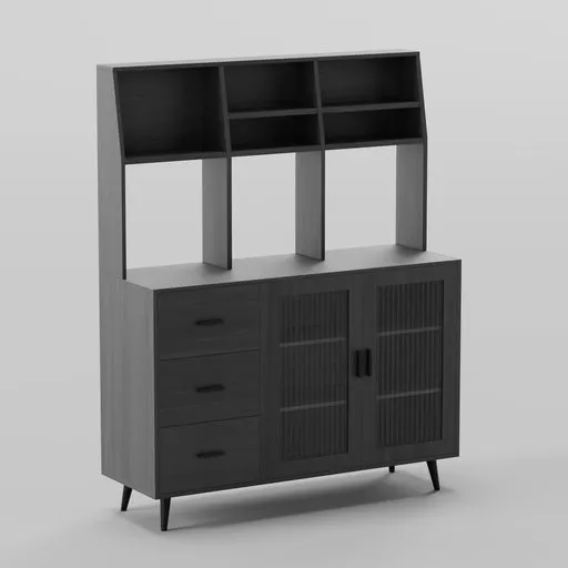 Jennylee 59.6'' Kitchen Pantry