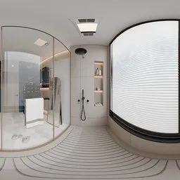 Modern Luxury Bathroom Interior