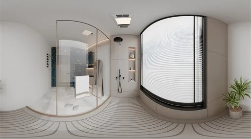 Modern Luxury Bathroom Interior