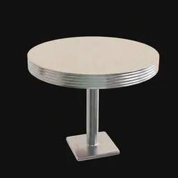 Retro Diner Round Table