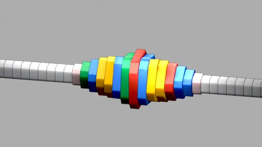 Modular Segmented Cable Diamond Wave