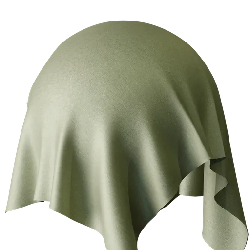Plain Green Chenille