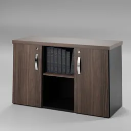 Office Wooden Cabinet-01