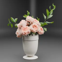 Rose Flower Vase