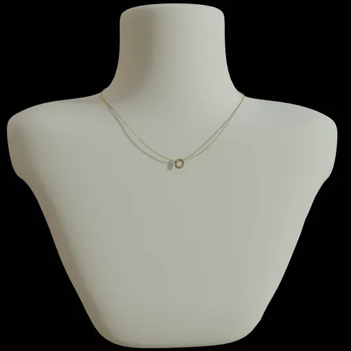 Gold pendant