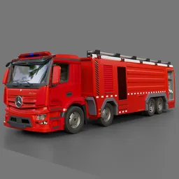 Mercedes Benz Antos Fire Truck
