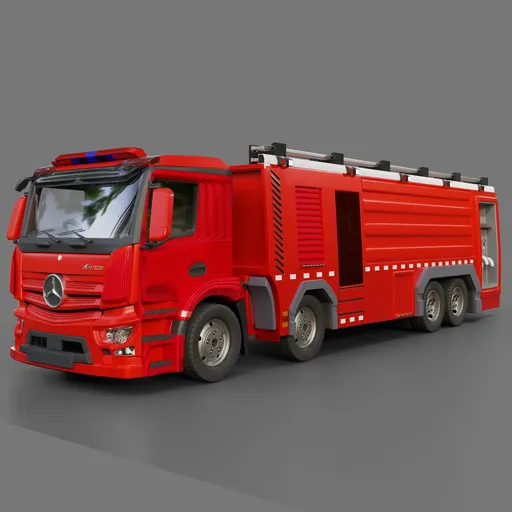 Mercedes Benz Antos Fire Truck