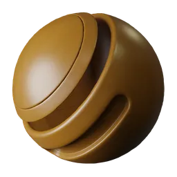 Matte Ochre Plastic