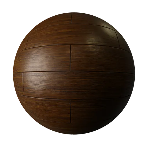 2K PBR laminate wood plank texture for realistic flooring in Blender 3D rendering with seamless tiling.