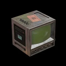 "Experience nostalgia with this hyper-realistic 3D model of a CRT TV, inspired by Mac Conner. PBR textures enhance its legendary quality, while its vintage 1994 VHS quality makes it a must-have for any retro gaming or media setup. Perfect for Blender 3D enthusiasts looking for a boombox, avatar image, discord emoji, or computer monitor to complete their SCP Artifact Jar or DayZ world."