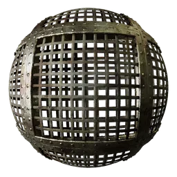 Metal Rivets Oiled Grill