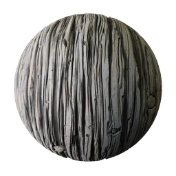 Stylized Silver Gray Driftwood