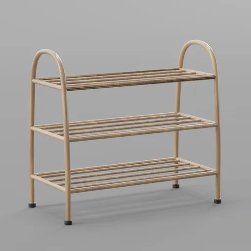 Wooden Shoe Rack