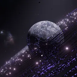 Cosmic Serenity A Blender Artwork