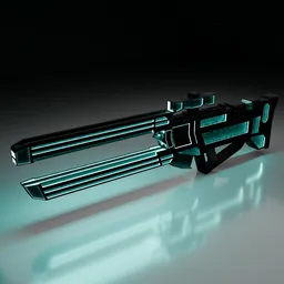 Sci Fi Mode changing Rifle