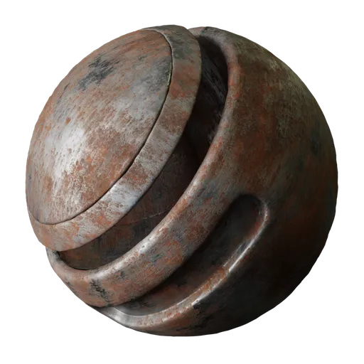 Heavily Oxidized Steel