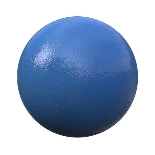 Wall paint blue