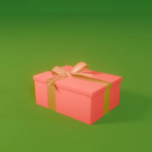 Christmas Box red