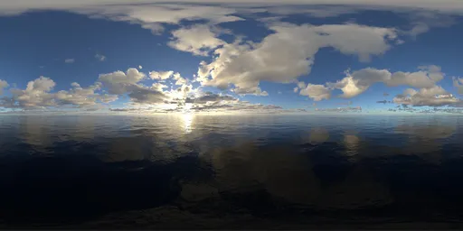 Sunset Sea Cloud