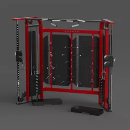 Dual Cable Crossover Functional Trainer