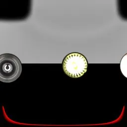 Hdr light black white studio