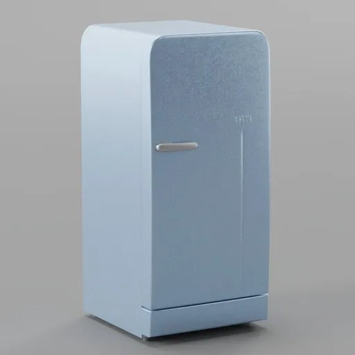 Vintage Fridge - Game Ready