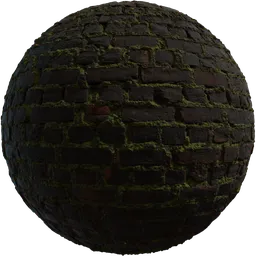 Mossy Brick