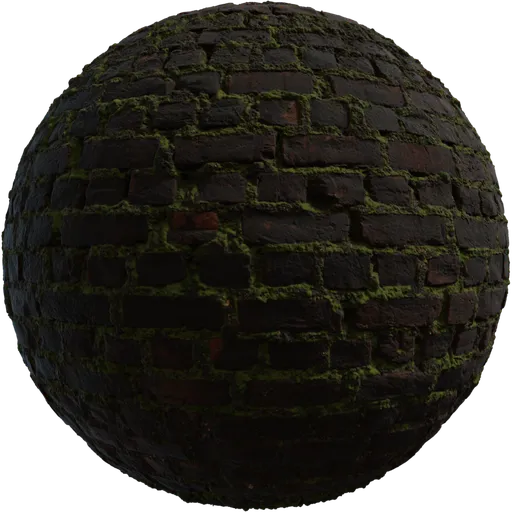 Mossy Brick